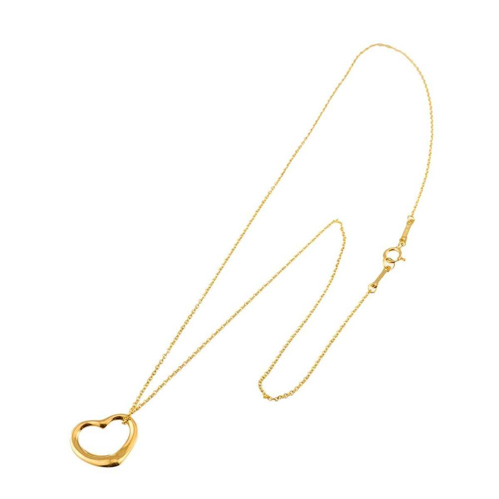 TIFFANY & CO. 18k Gold Heart Necklace